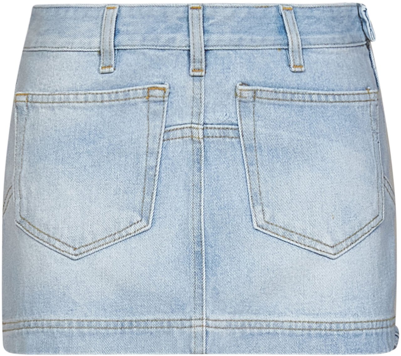 The Attico The Attico Skirts Clear Blue Blauw