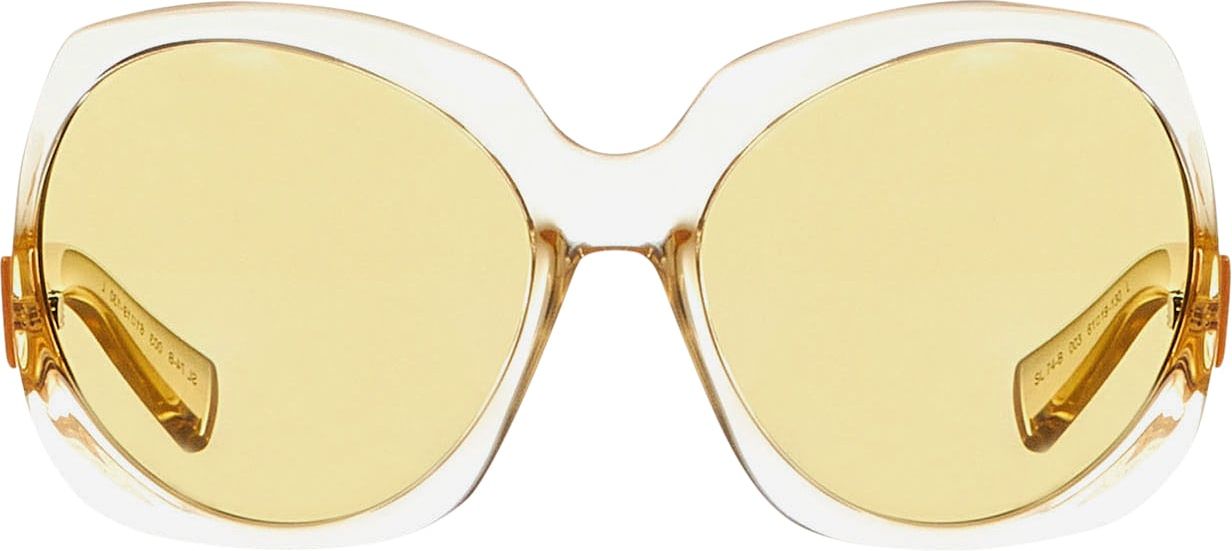 Saint Laurent Saint Laurent Sunglasses Yellow Geel
