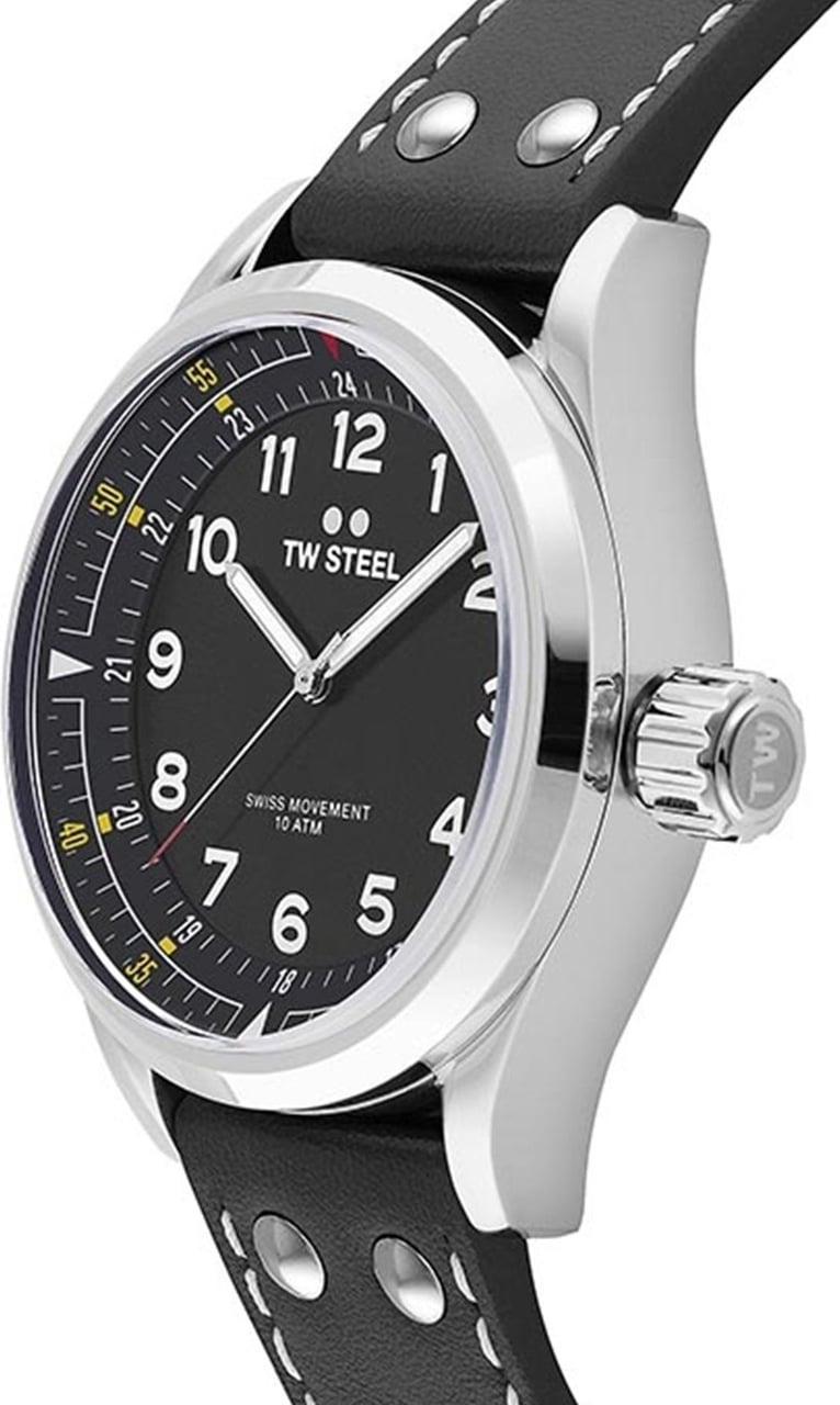 TW Steel Swiss Volante SVS103 horloge 45mm Zwart
