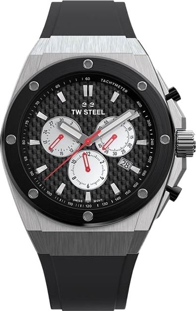 TW Steel Swiss CE4049 CEO Tech Petter Solberg Edition horloge 48mm Zwart