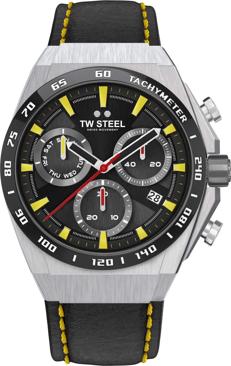 TW Steel CE4071 Fast Lane Limited Edition heren horloge 44 mm Zwart