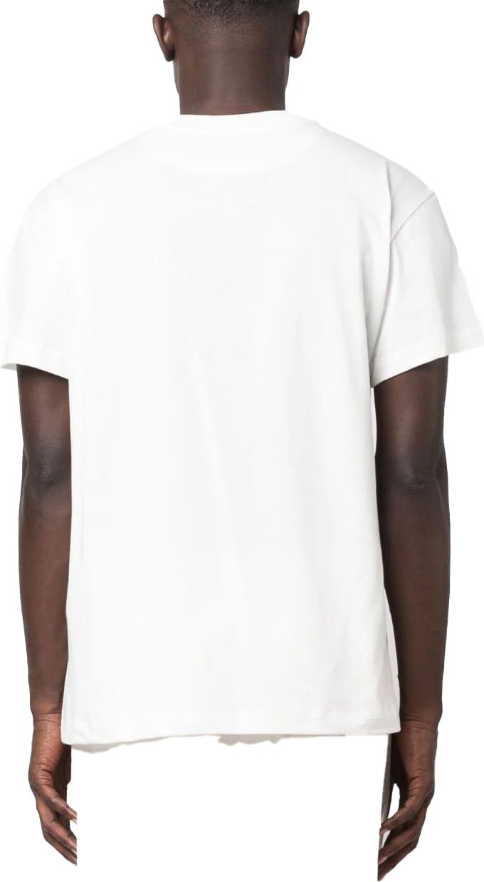 Jil Sander logo-patch organic-cotton T-shirt Divers