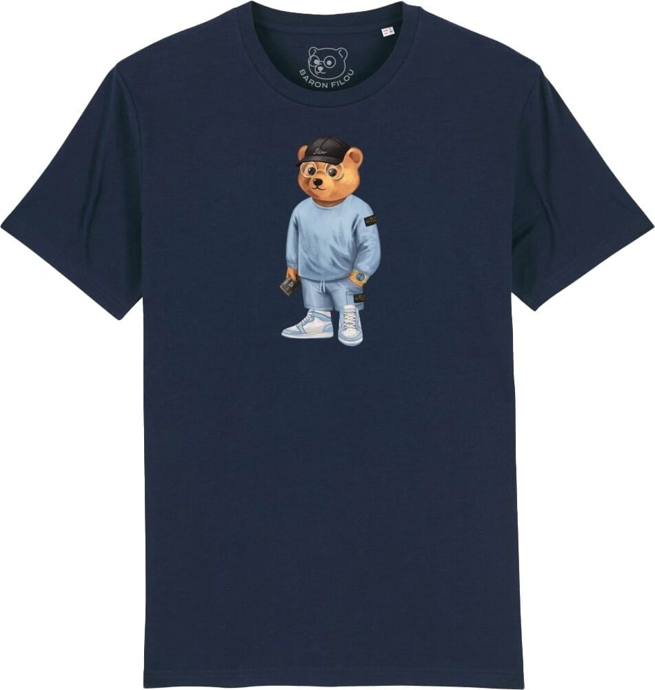 Baron Filou T-Shirt Filou Lxi Navy Blauw