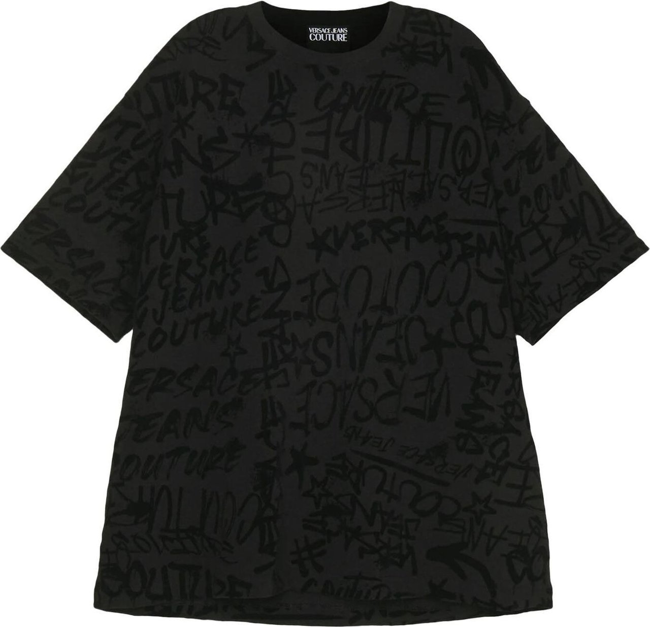 Versace Jeans Couture T-Shirt Zwart Zwart