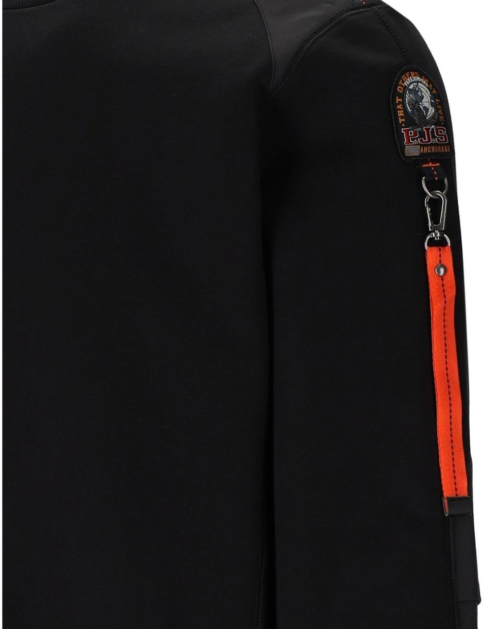 Parajumpers Sabre Basic Black Sweatshirt Black Zwart