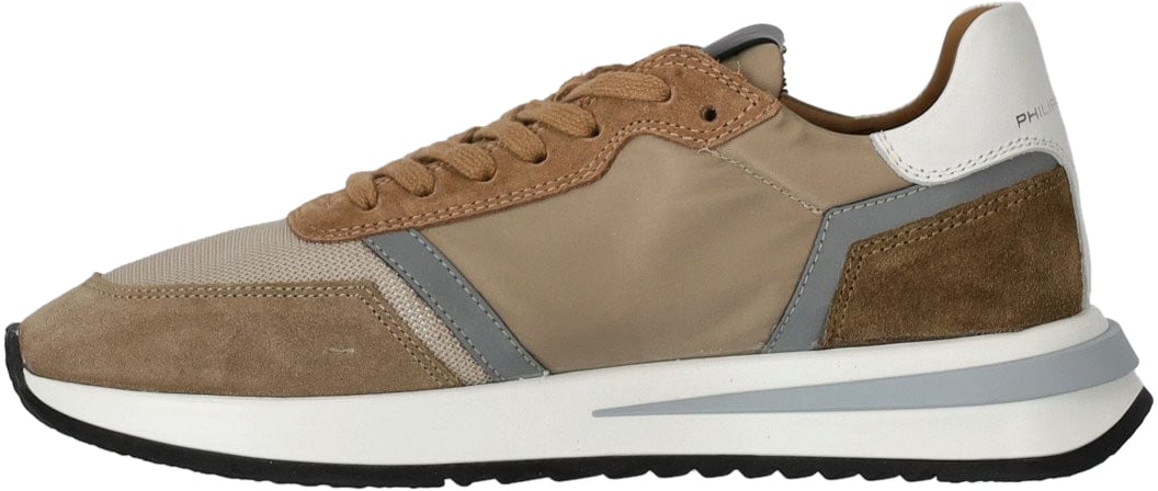 Philippe Model Tropez 2.1 Low Taupe Sneaker Brown Bruin