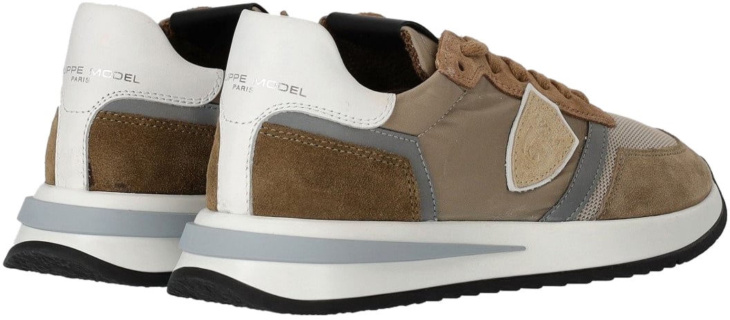 Philippe Model Tropez 2.1 Low Taupe Sneaker Brown Bruin