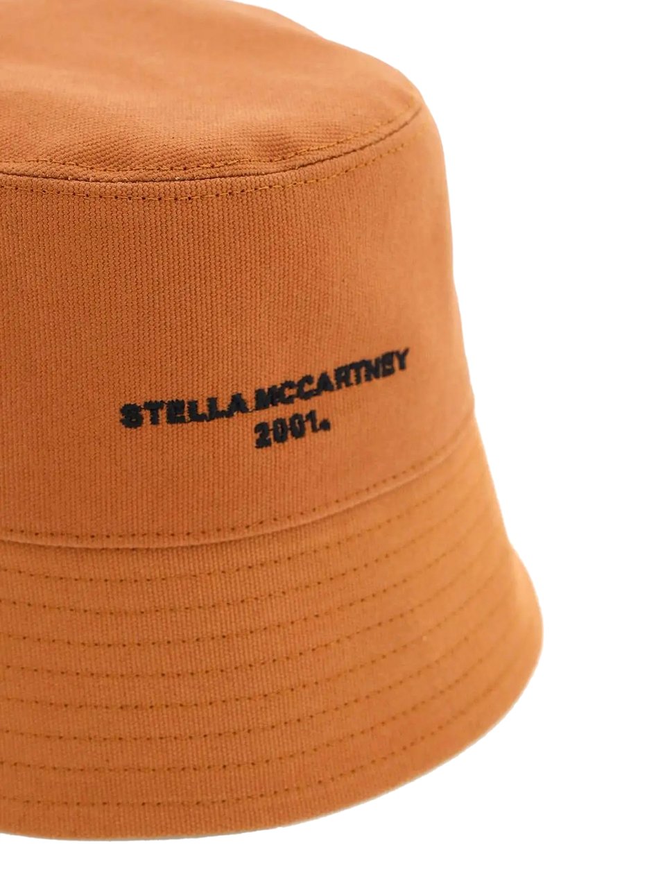 Stella McCartney Eco Cotton Logo Bucket Hat Bruin