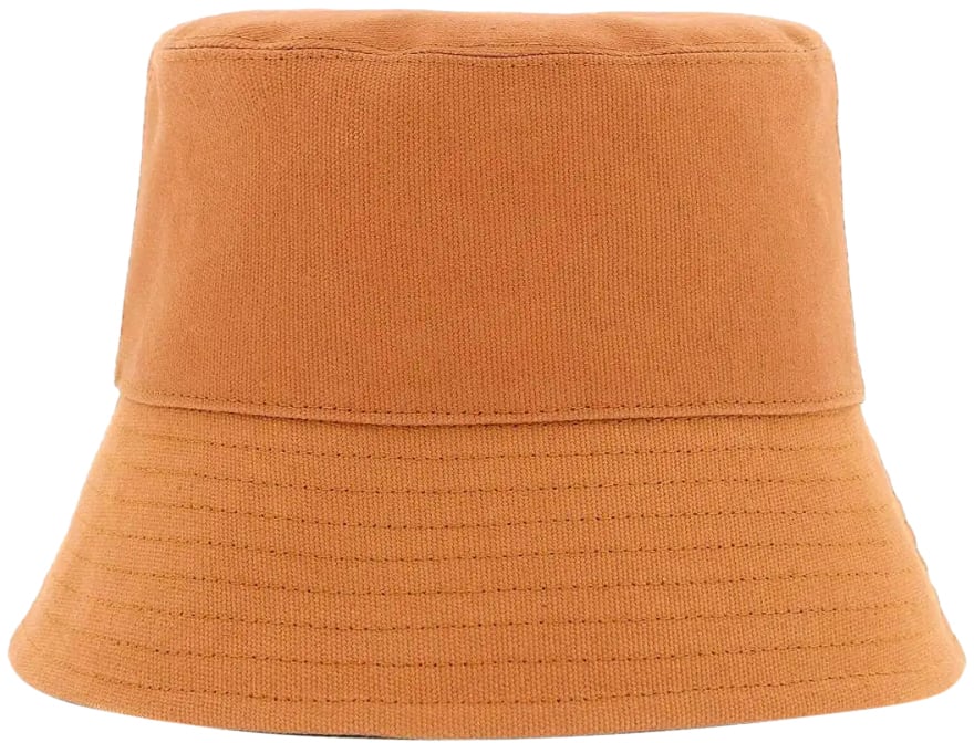 Stella McCartney Eco Cotton Logo Bucket Hat Bruin