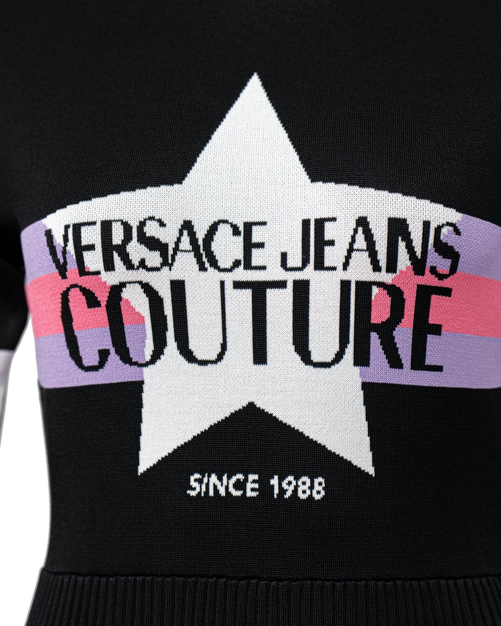 Versace Jeans Couture Vestiti Jurk Zwart