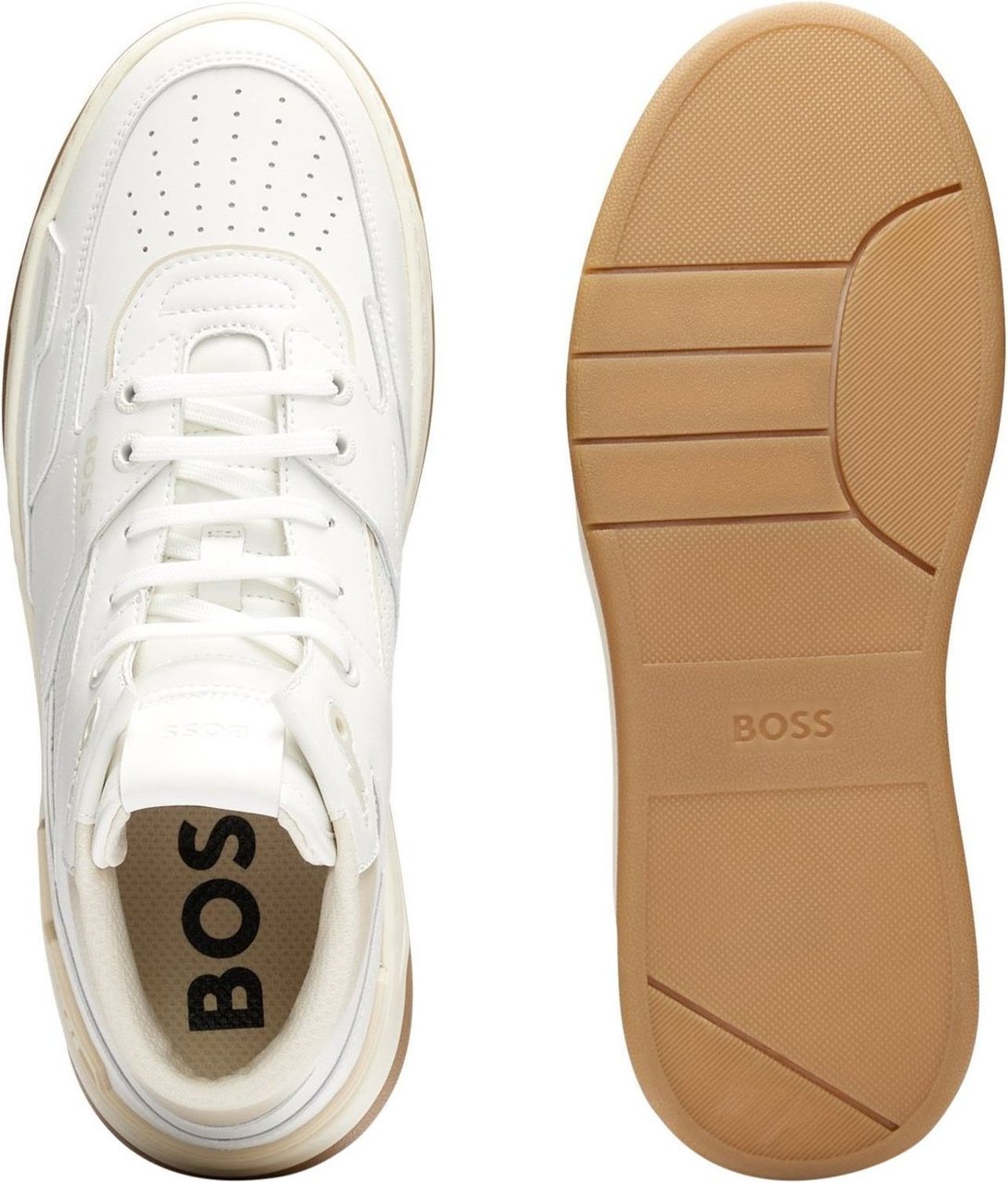 Hugo Boss Boss Heren Sneaker Wit 50503940/120 BALTIMORE Wit