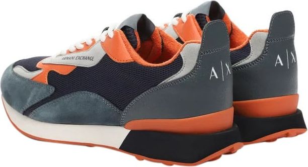 Emporio Armani Armani Exchange Heren Sneakers Blauw XUX192-XV786/T072 Blauw