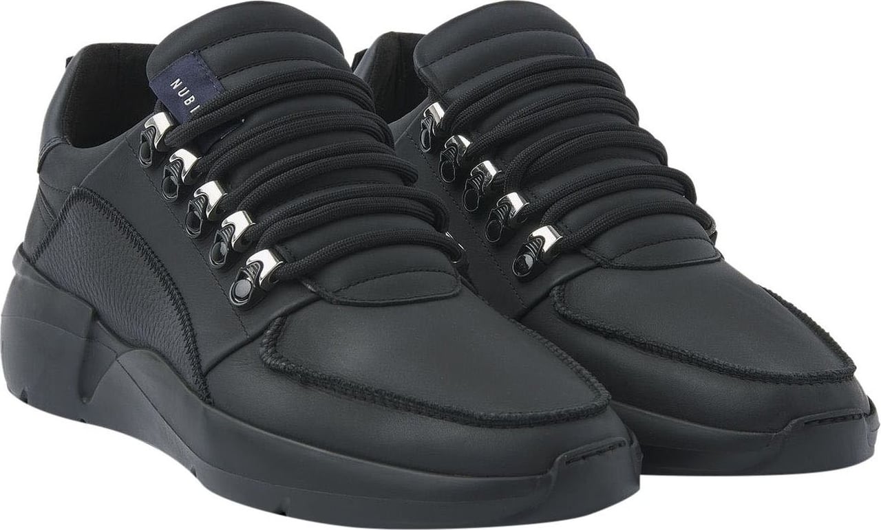Nubikk Nubikk Heren Sneakers Zwart 21057500/1018 ROQUE ROMAN Zwart