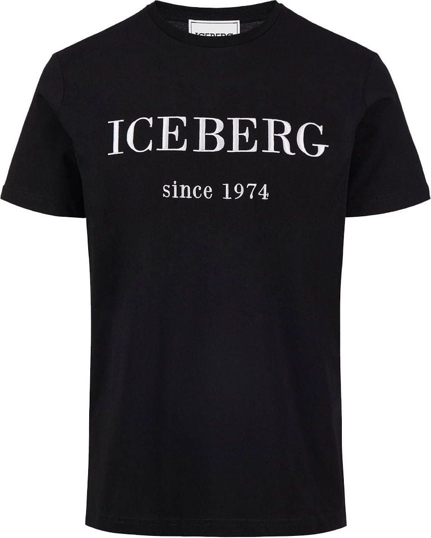 Iceberg Iceberg Heren T-shirt Zwart F014-6301/9000 Zwart