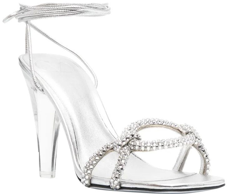 Valentino Sandal Silver Zilver