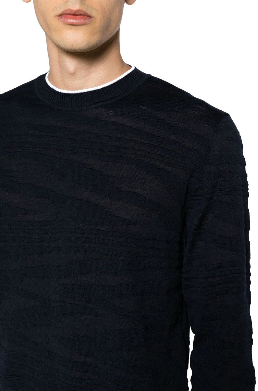 Missoni Missoni Midnight wool blend sweater Blauw