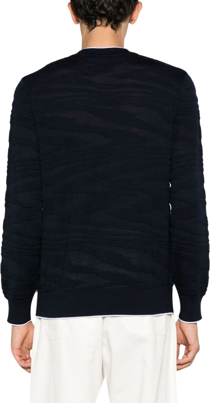 Missoni Missoni Midnight wool blend sweater Blauw