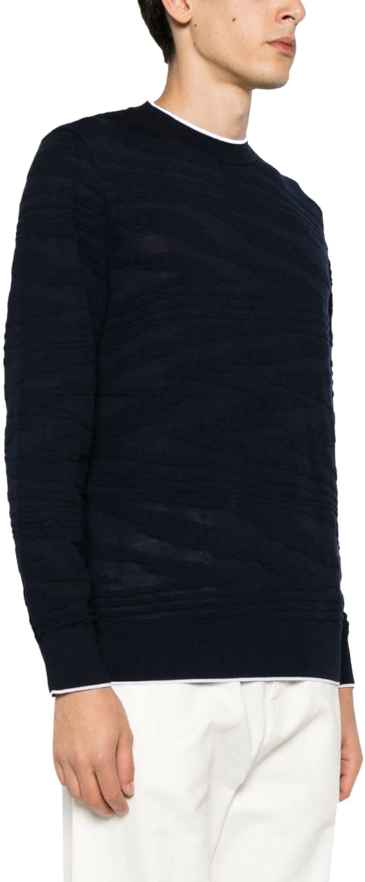 Missoni Missoni Midnight wool blend sweater Blauw