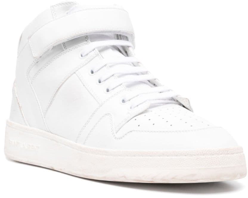 Saint Laurent Saint Laurent White leather Lax sneakers Wit