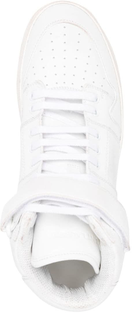 Saint Laurent Saint Laurent White leather Lax sneakers Wit