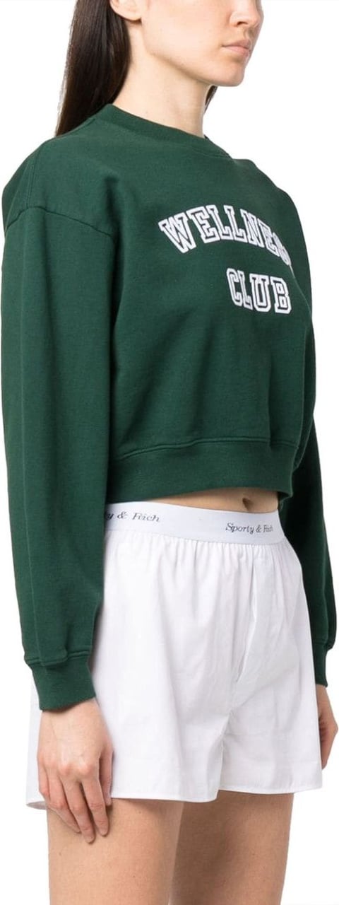Sporty & Rich Main Sweaters Green Groen