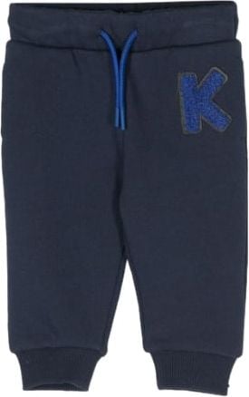Kenzo Trousers Blue Blauw