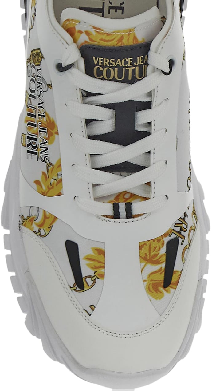 Versace Jeans Couture New Trail Trek Sneakers Wit