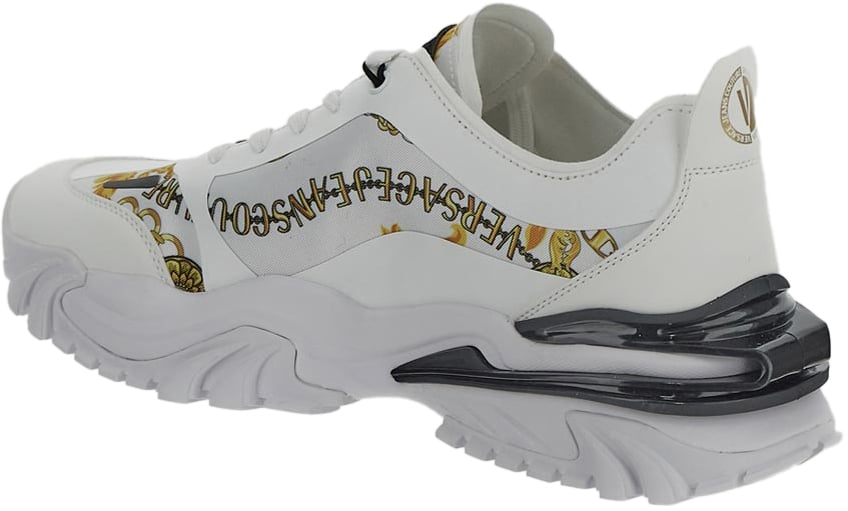 Versace Jeans Couture New Trail Trek Sneakers Wit