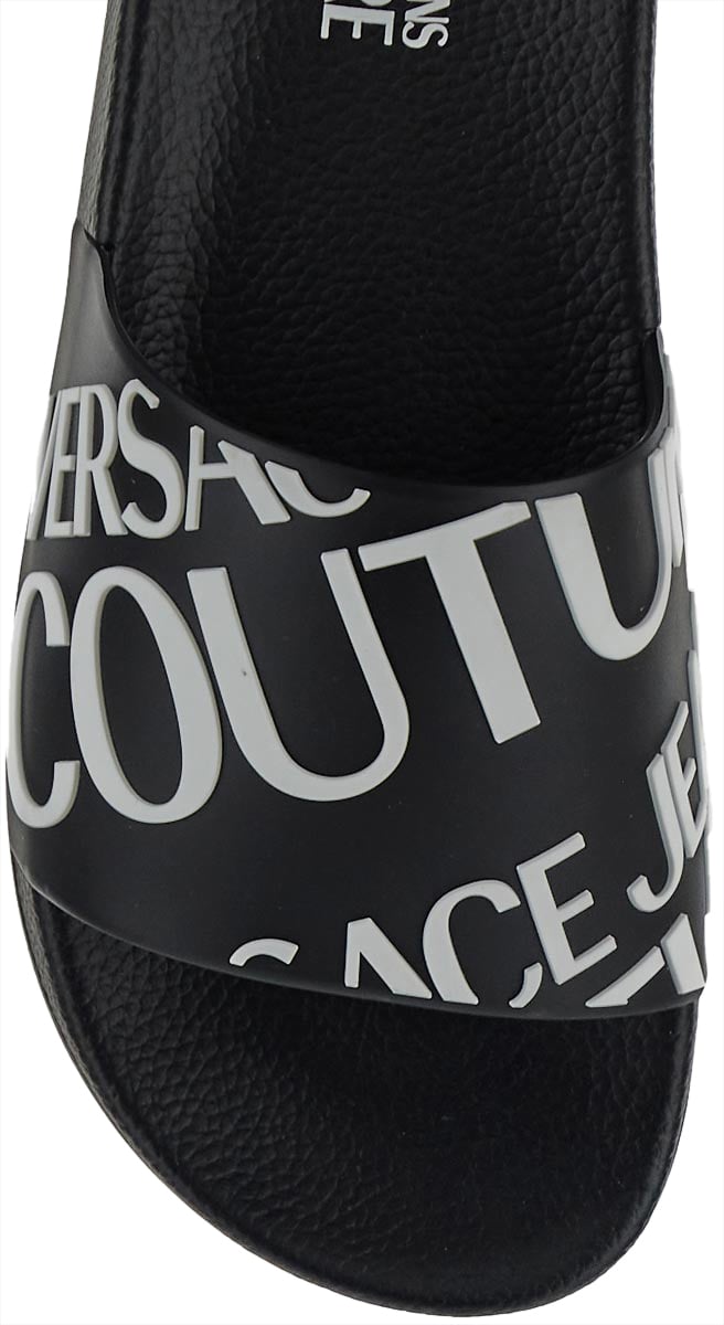Versace Jeans Couture Shelly Slides Zwart