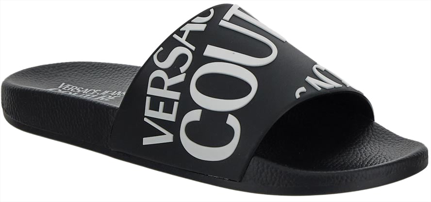 Versace Jeans Couture Shelly Slides Zwart