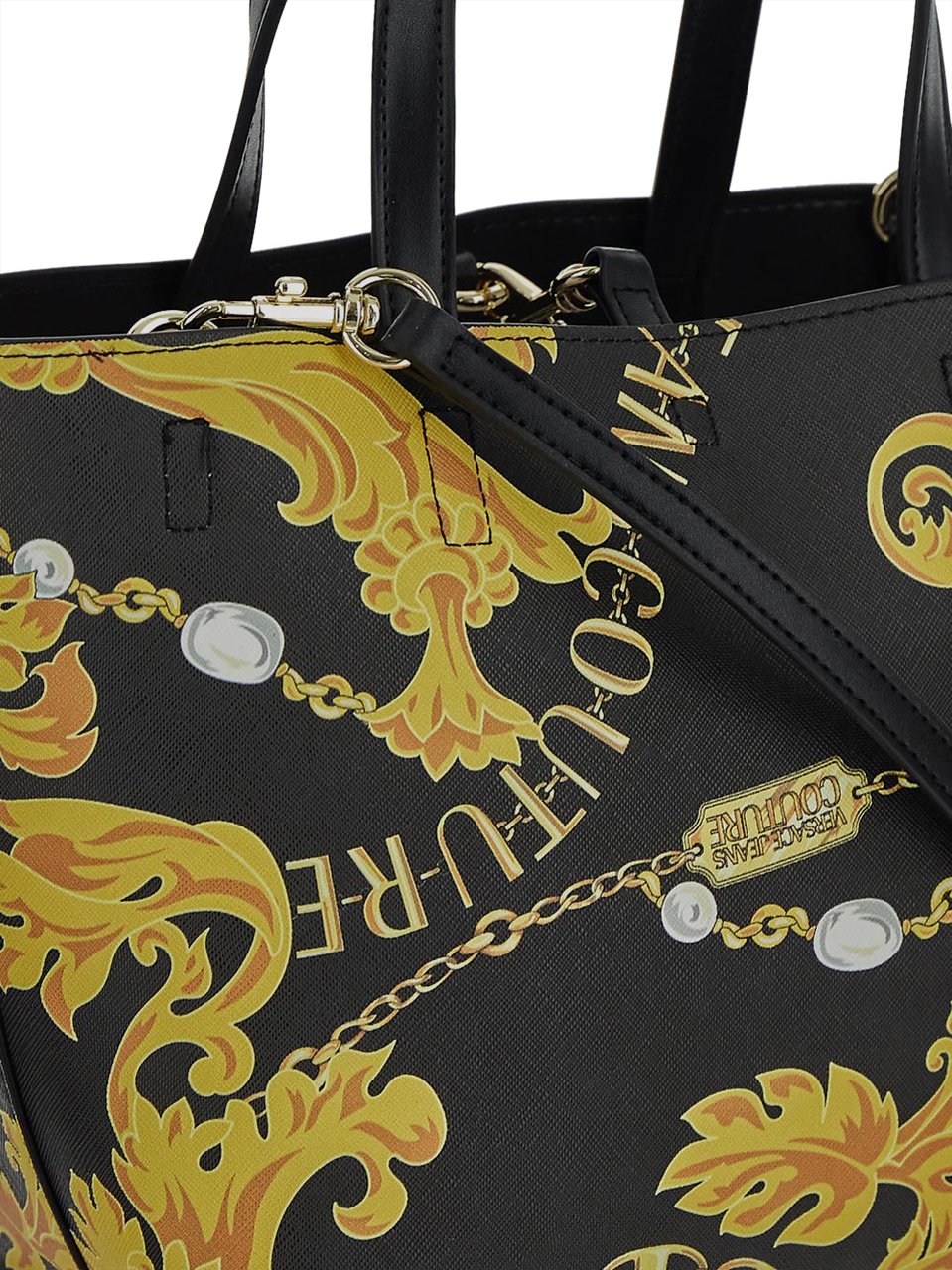 Versace Jeans Couture Reversible Shopping Bag Zwart