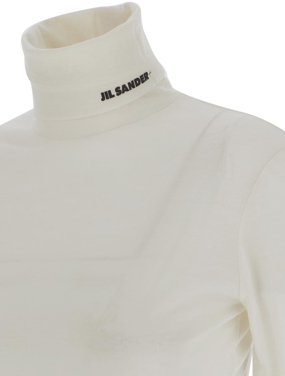 Jil Sander Long Sleeves T-shirt Wit