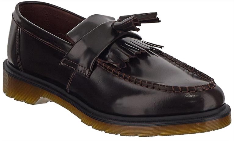 Dr. Martens Adrian Loafers Rood