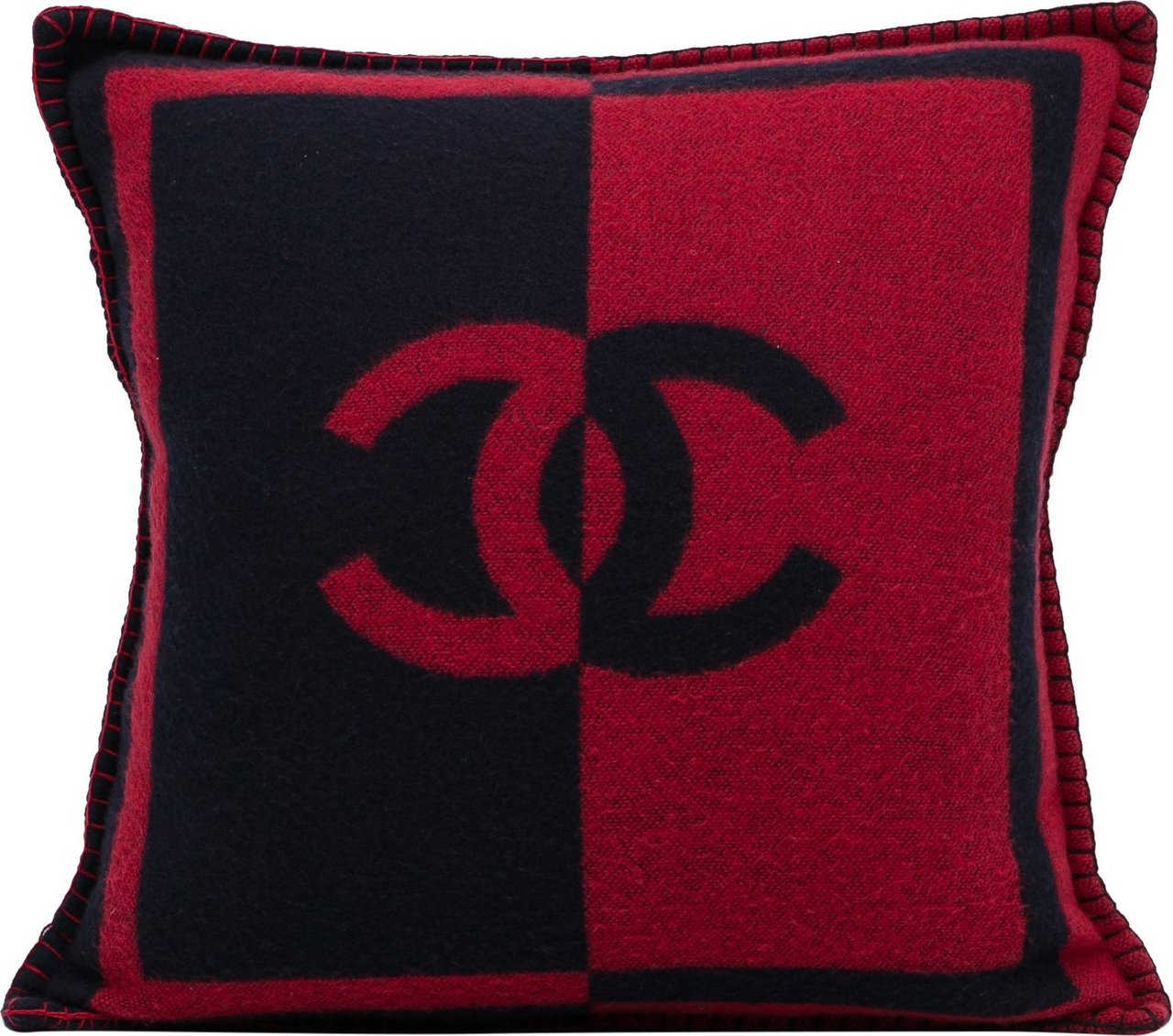 Chanel CC Throw Pillow - Black Pillows, Pillows & Throws