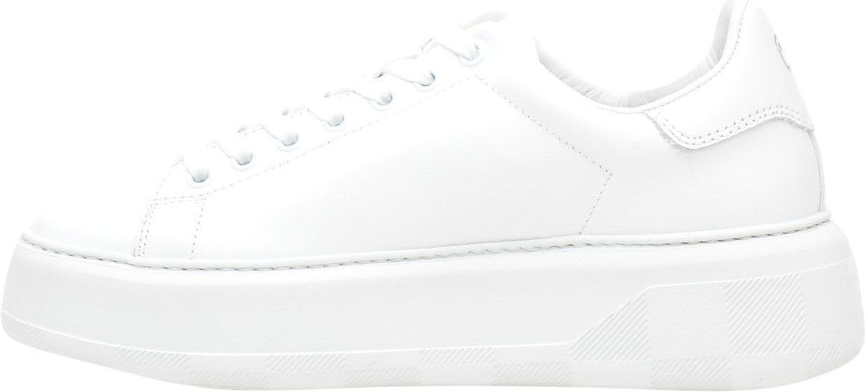 Woolrich Sneakers Woolrich 1500 In Pelle Bianco Wit