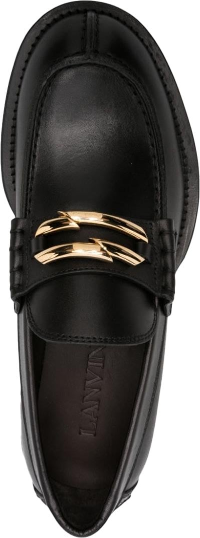 Lanvin Flat Shoes Black Zwart