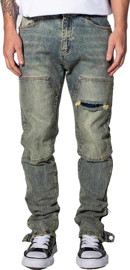 Don't Waste Culture Luciana Jeans Blauw Wash Blauw