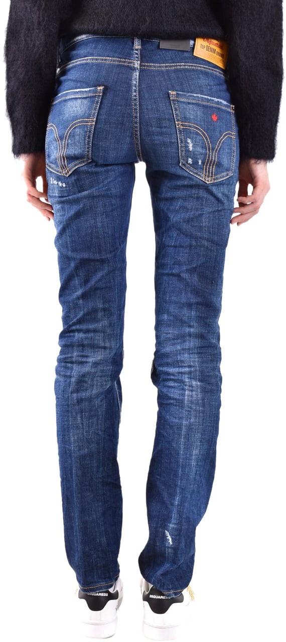 Dsquared2 24/7 Dark Blue Jeans Blue Blauw