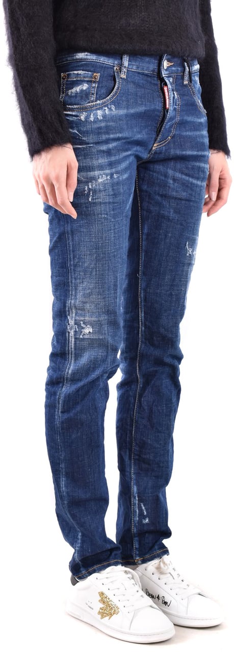 Dsquared2 24/7 Dark Blue Jeans Blue Blauw