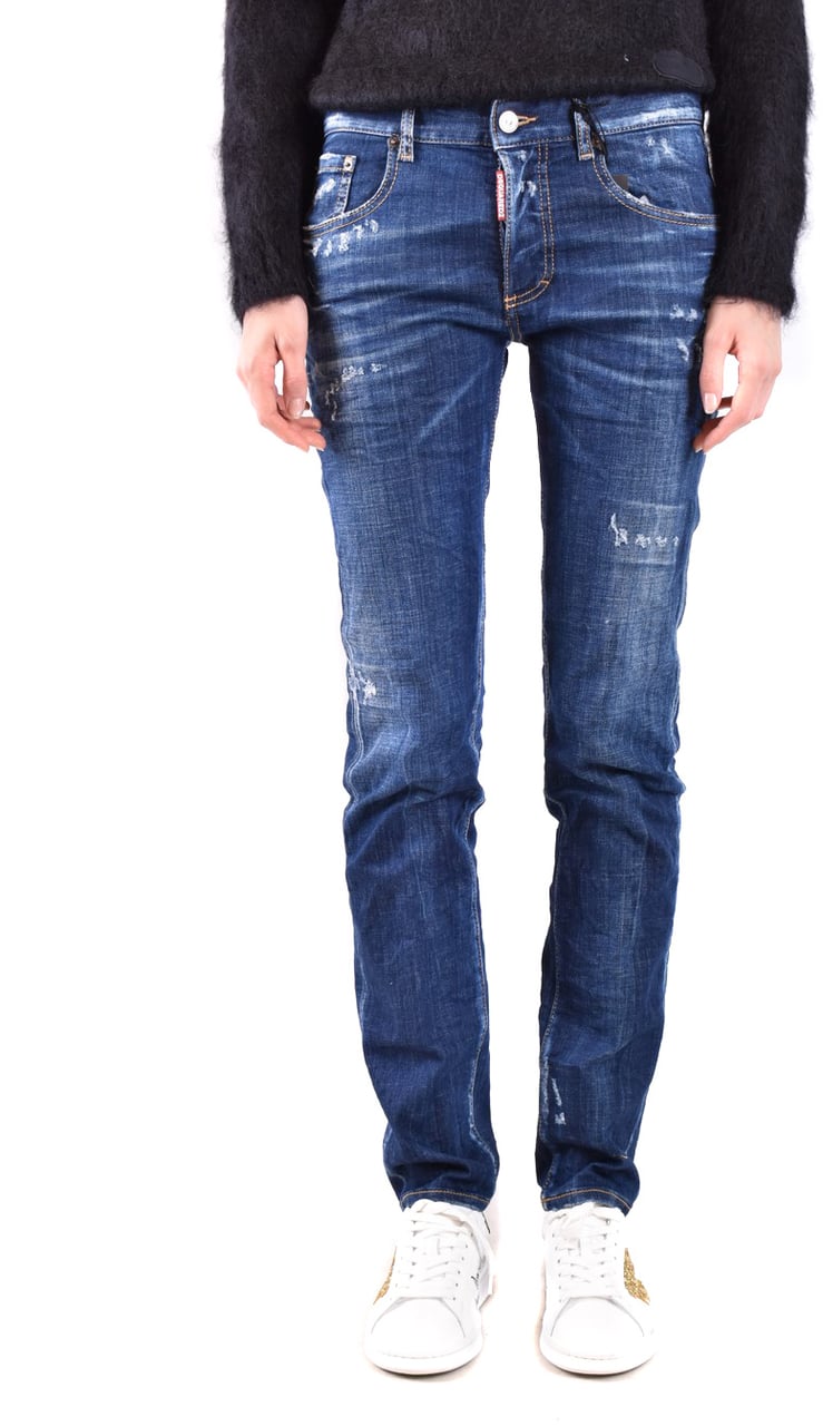 Dsquared2 24/7 Dark Blue Jeans Blue Blauw