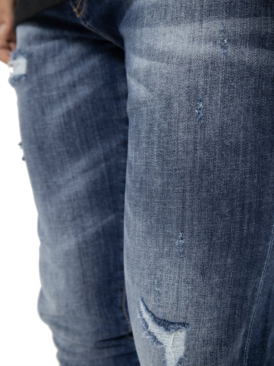 XPLCT Studios Xplct Heren Jeans Blauw GEM JEANS BLUE Blauw