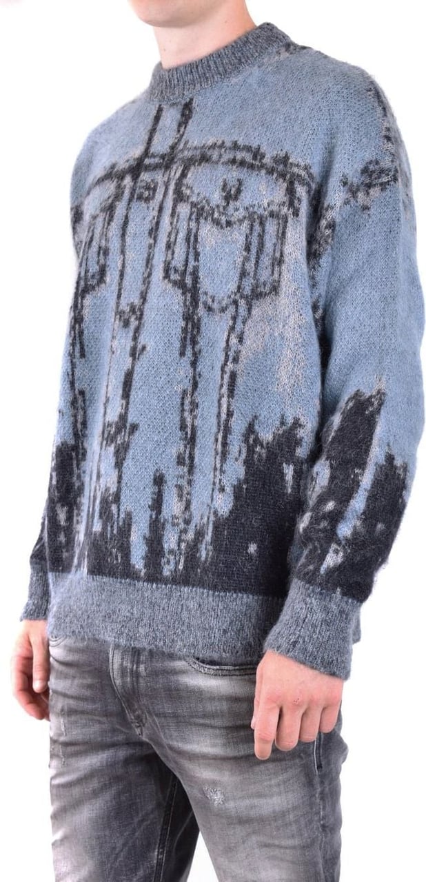 Diesel Sweaters Cyan Blauw