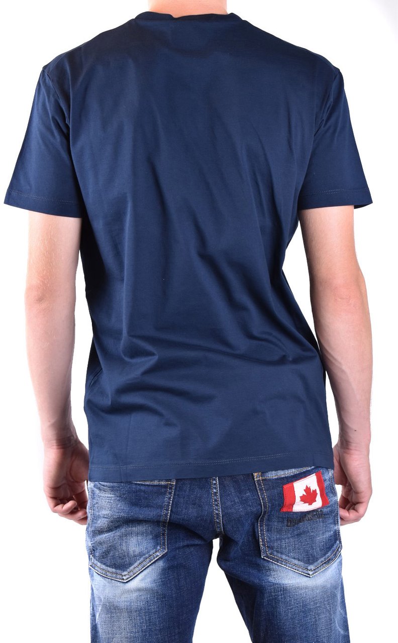Dsquared2 Logo Graphic T-Shirt Blauw