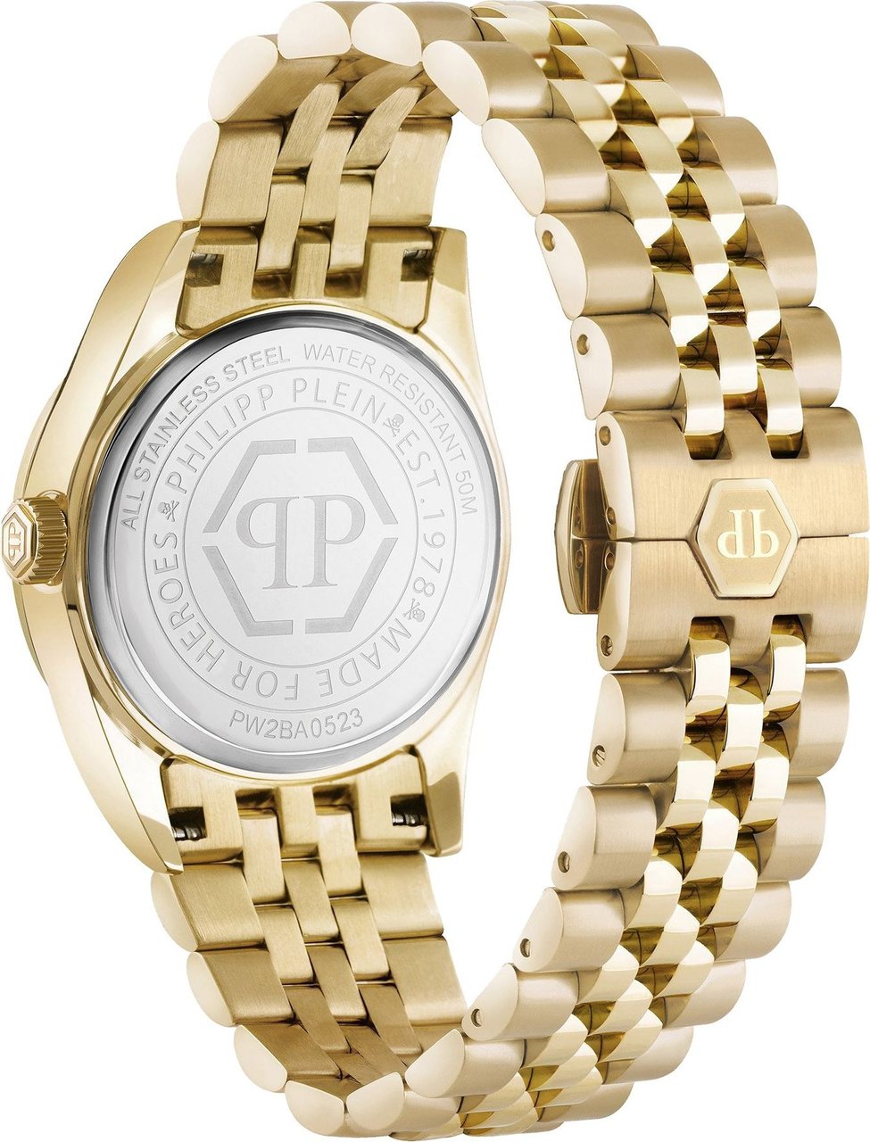Philipp Plein PW2BA0523 Date Superlative horloge Goud