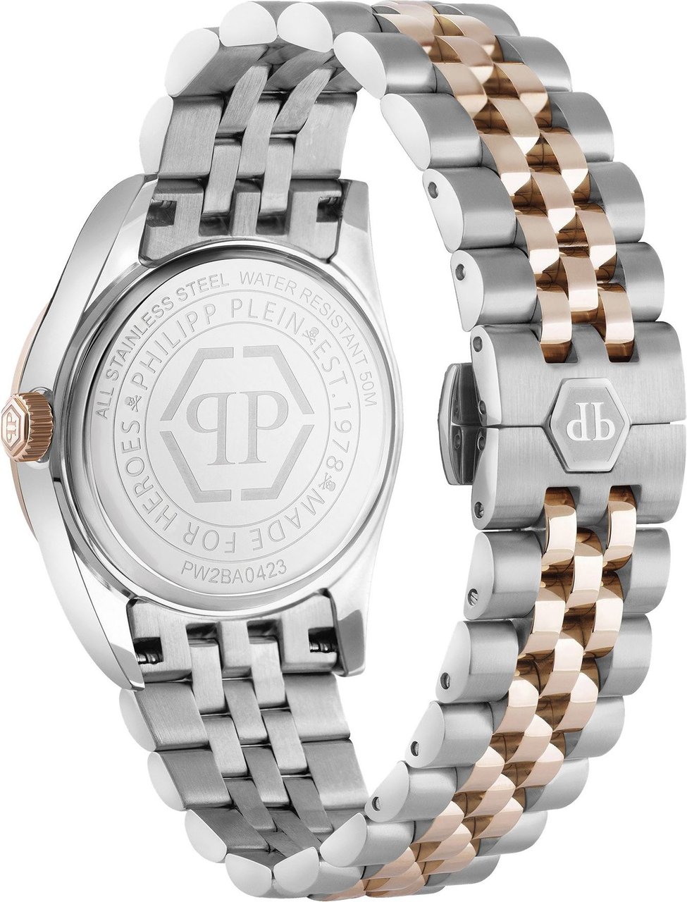 Philipp Plein PW2BA0423 Date Superlative horloge Goud
