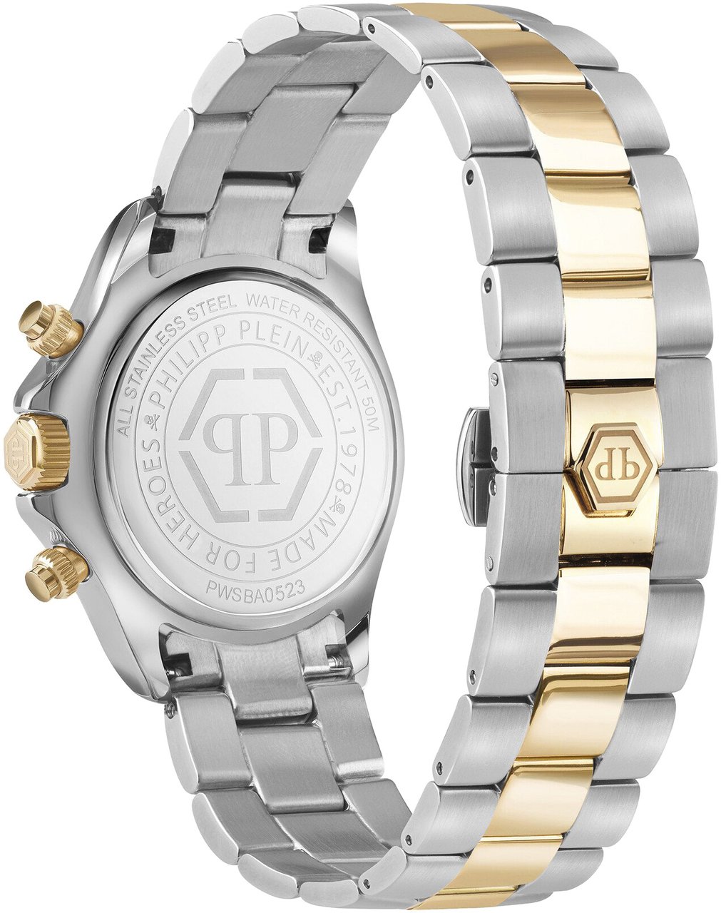 Philipp Plein PWSBA0523 Nobile Lady horloge 38 mm Zilver