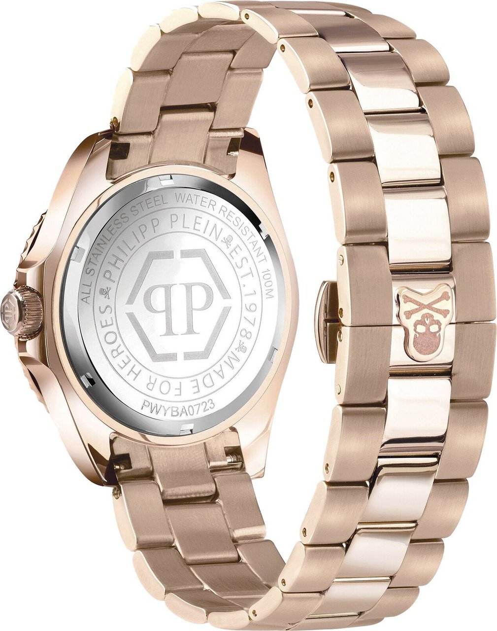 Philipp Plein PWYBA0723 GMT-I Challenger horloge Zwart