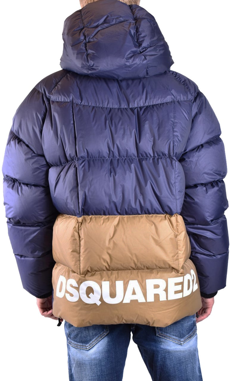 Dsquared2 Coats Blue Blauw
