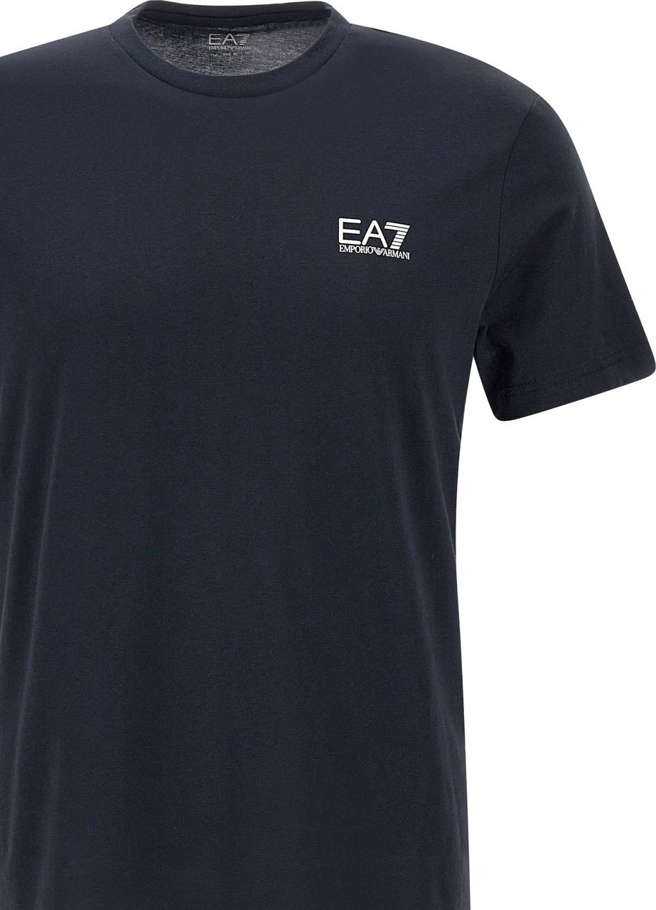 EA7 T-shirts And Polos Blue Blauw