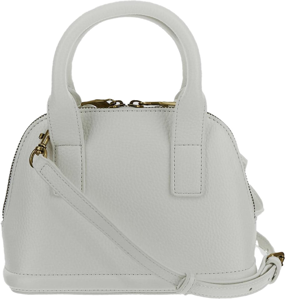 Versace Jeans Couture Couture Buckles Bauletto Bag Wit
